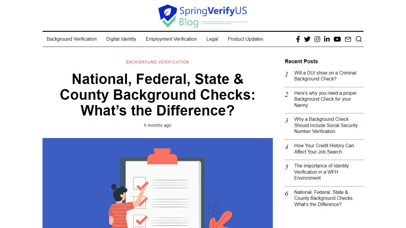 National, Federal, State & County Background Checks: What’s the ...